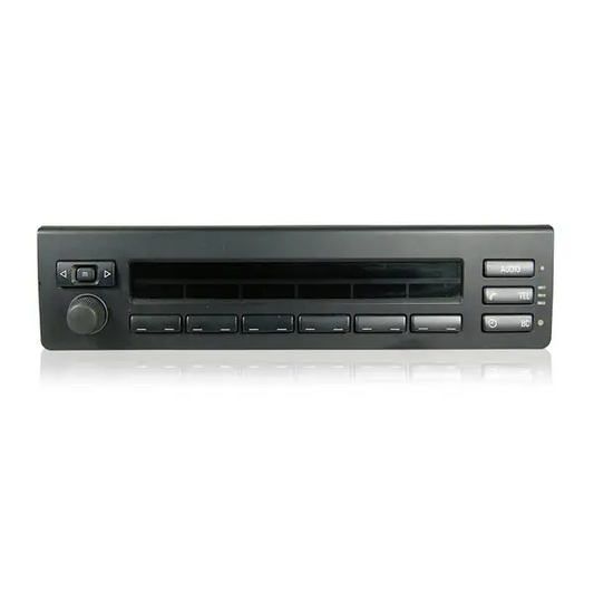 Schwarzes Autoradio mit Tasten für BMW 5er E39 MID Radio Reparatur