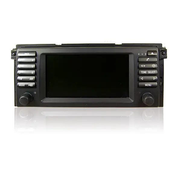 Schwarzes Auto-Stereo mit Bildschirm für BMW 5er E39 Navigationsdisplay Reparatur