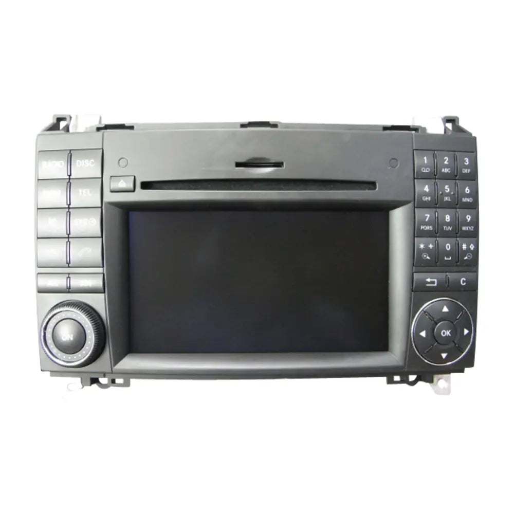 Mercedes CLC Comand APS NTG 2.5 mit Bildschirm und Tasten für Software Missing Reparatur
