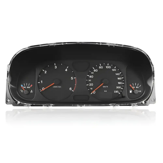Opel Frontera Tacho mit reparatur komplettausfall und beleuchtung flackert im Dashboard