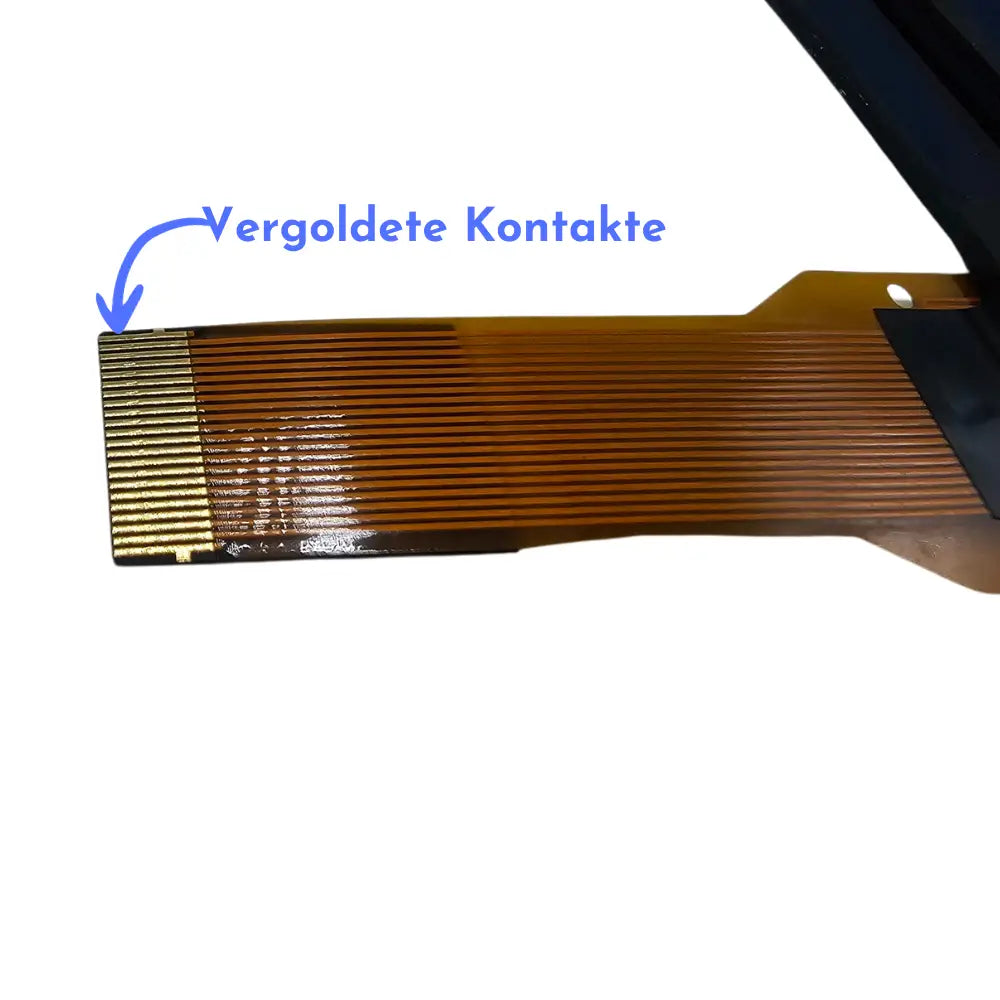 Flexibles Flachkabel mit vergoldeten Kontakten für Premium Display Ford Tacho