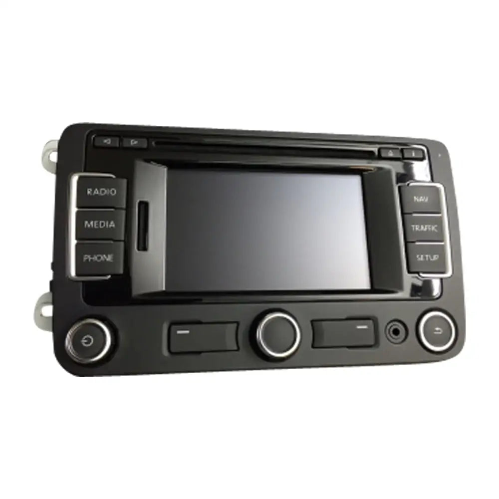 Schwarzes Autoradio mit Bildschirm für Navi VW Amarok und Kartenleser Reparatur