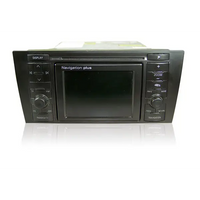 Schwarzes Navigationssystem für Audi A2 Navigation Plus Reparatur Endstufe defekt