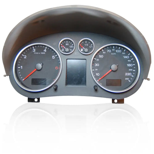 Car Instrument Cluster mit digitalen Anzeigen und Audi A2 Warnsummer für Tacho Reparatur