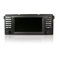 Schwarzes Autoradio mit Bildschirm für BMW 7er E38 Navigationsdisplay Reparatur