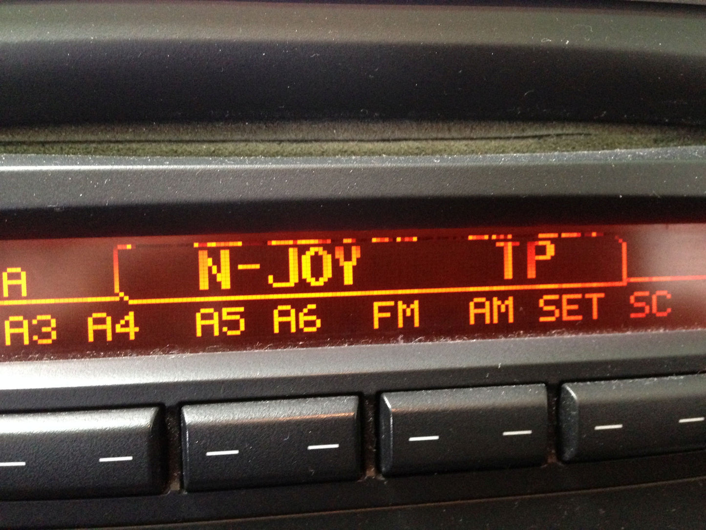 bmw 1er e81/e87 pixel error Radio Professional