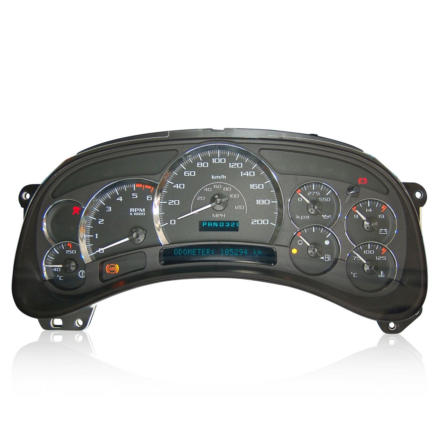 Chevrolet Silverado gmt800 speedo repair pointer failure technical overhaul