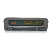 Graues Auto-Infodisplay für LCD Display Saab mit Kabel weiß