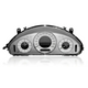Mercedes CLS C219 Tacho mit Uhr, Geschwindigkeitsmesser und Temperaturanzeige