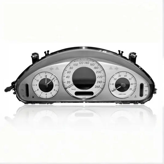 Kar instrument cluster mit Tachometer, Uhr und Temperaturanzeige für Mercedes CLS C219