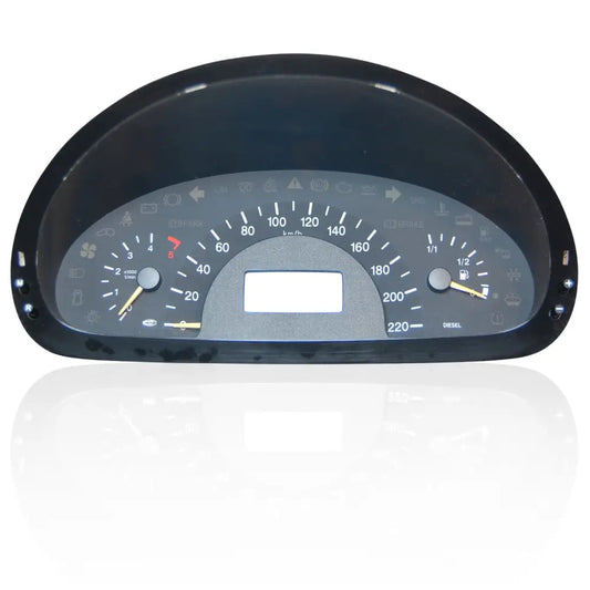 Mercedes Viano W639 Tacho Reparatur mit funktionalem LCD Display im Kombiinstrument