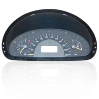 Mercedes Vito W639 Tacho mit repariertem LCD-Display im Kombiinstrument