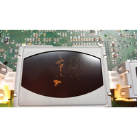 Beschädigtes digitales Display für Porsche Tacho 911 (996) bei Tacho Reparatur