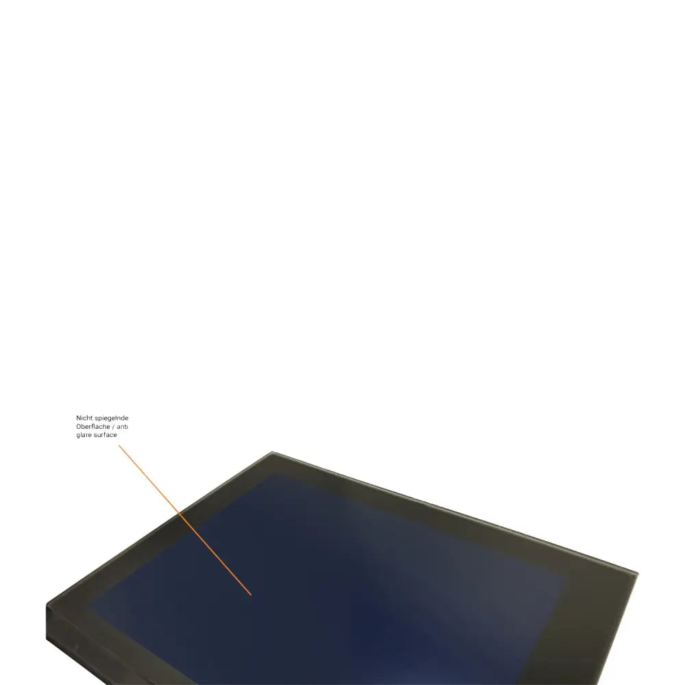 Dunkelrahmen-Tablet mit blendenfreiem Bildschirm für Premium FIS Display Audi A3