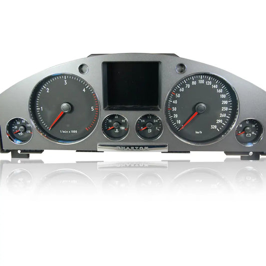 Car dashboard instrument cluster bei VW Phaeton Tacho Reparatur LCD Display Kombiinstrument