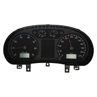 Schwarzes Auto-Instrumentencluster VW Polo 4 Tacho Reparatur Warnsummer Ausfall