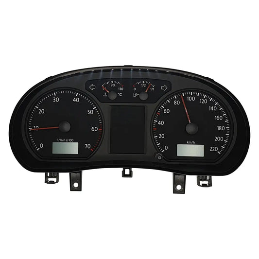Schwarzes Auto-Instrumentencluster VW Polo 4 Tacho Reparatur Warnsummer Ausfall