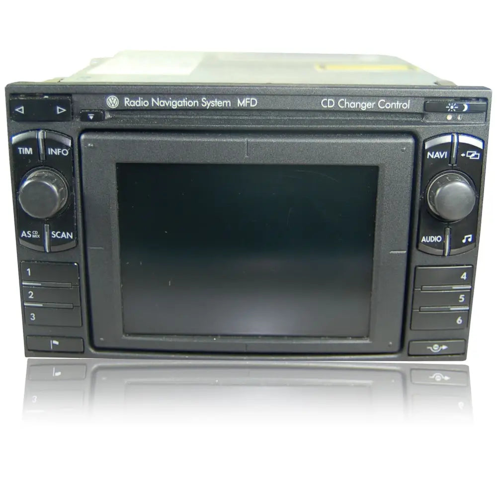 Volkswagen RNS MFD Display mit Navigation, ideal für defekte Navi RNS MFD Reparatur