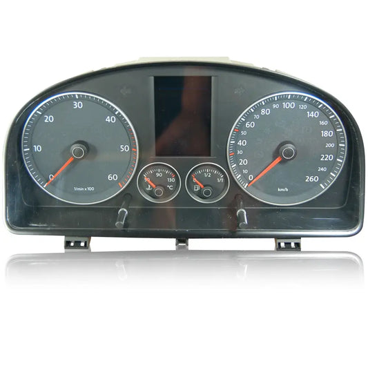 Car Instrumentencluster mit Speedometer, Tachometer und Touran Pixelfehler FIS