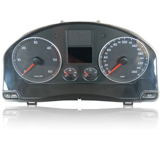 VW Touran Tacho Reparatur Pixelfehler MFA Kombiinstrument mit klarem MFA Display