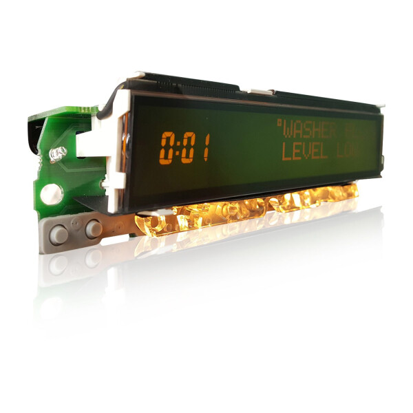 lcd Display Saab 9-3 | sid1 | sid2 | sid3 | radio | info display | clock | cable green