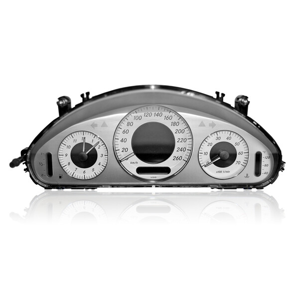 Mercedes clk w209 speedo repair lcd display instrument cluster